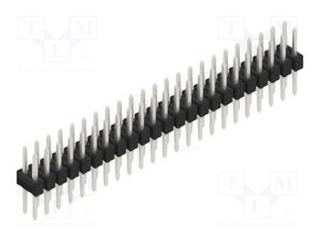 Connector: pin strips; pin header; male; PIN: 46; 2.54mm; THT; 2x23
