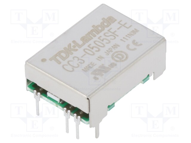 Converter: DC/DC; 3W; Uin: 5V; 5VDC; Iout: 600mA; DIP7; 4.5g