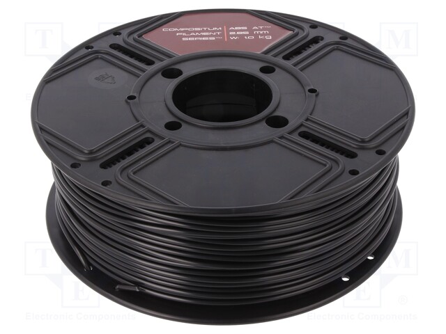 Filament: ABS AT; 2.85mm; black; Printing temp: 240°C; 1kg