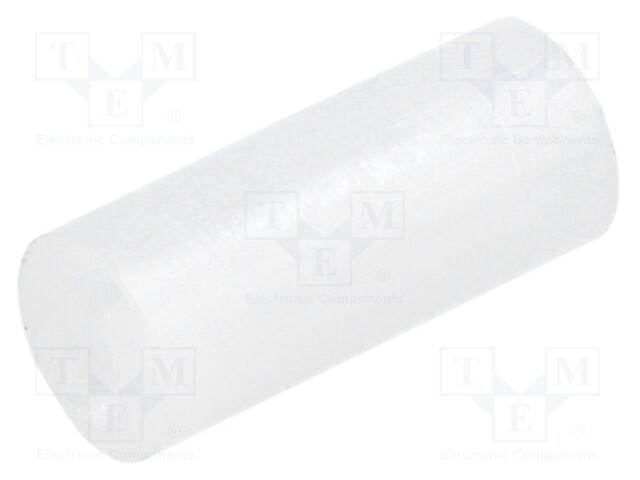 Spacer sleeve; LED; Øout: 5mm; ØLED: 5mm; L: 11.5mm; natural; UL94V-2