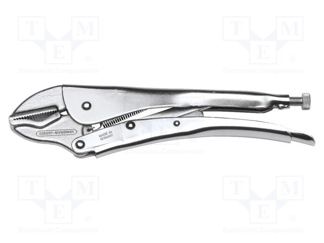 Pliers; locking; Pliers len: 260mm; Chrom-vanadium steel