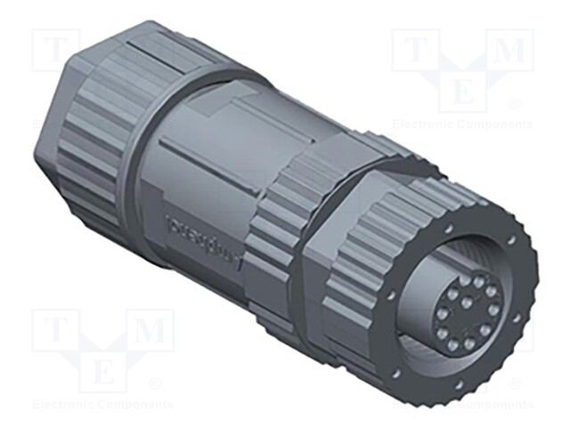 Plug; M12; PIN: 4; female; A code-DeviceNet / CANopen; for cable