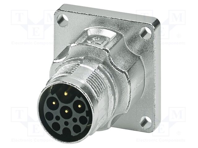 Connector: M17; socket; M17 PRO; PIN: 9(5+4); 630V; 3.6A,14A; IP67