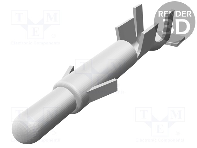 Contact; male; 0.5÷2mm2; Universal MATE-N-LOK; tinned; crimped