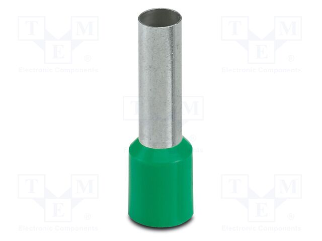 Tip: bootlace ferrule; insulated; copper; 16mm2; Bit len: 18mm