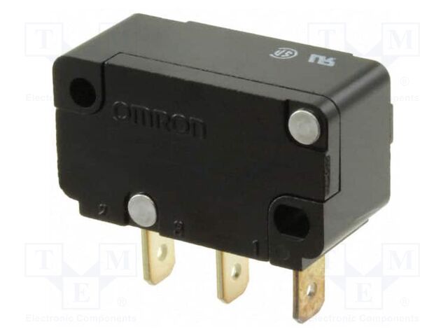 Microswitch SNAP ACTION; without lever; SPDT; 5A/250VAC; ON-(ON)