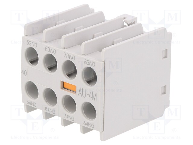 Auxiliary contacts; Series: METAMEC; Leads: screw terminals; IP20