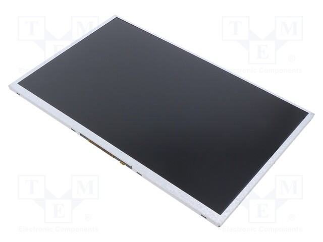 Display: TFT; 10.1"; 1280x800; Illumin: LED; Colour: RGB; 1000cd/m2