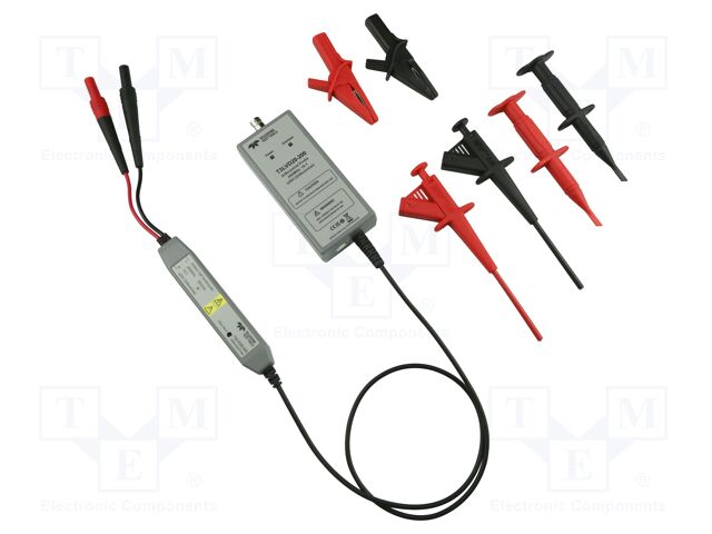 Probe: for oscilloscope; active,differential; 200MHz; 500kΩ,1MΩ