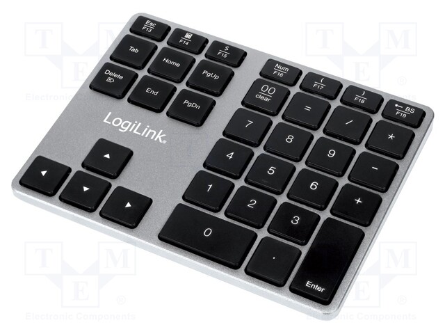 Keyboard; black; Bluetooth 3.0 EDR,wireless; 10m