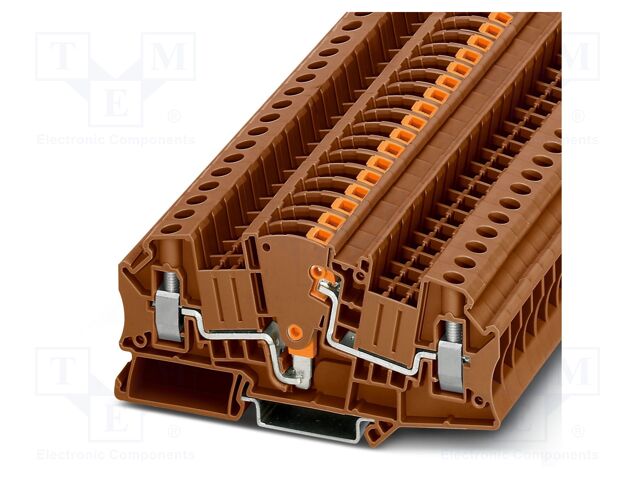 Splice terminal: rail; PA; terminals: 2; W: 8.2mm; H: 100.8mm
