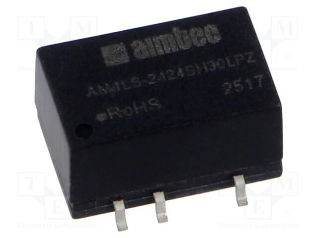 Converter: DC/DC; 1W; Uin: 21.6÷26.4V; Uout: 24VDC; Iout: 42mA; SMD