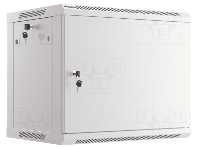 Enclosure: rack cabinet; Standard: 19"; 9U; grey; Z: 450mm; X: 600mm