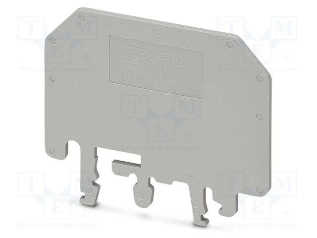 Separating plate; L: 48.9mm; W: 2mm; H: 60mm; Body: grey