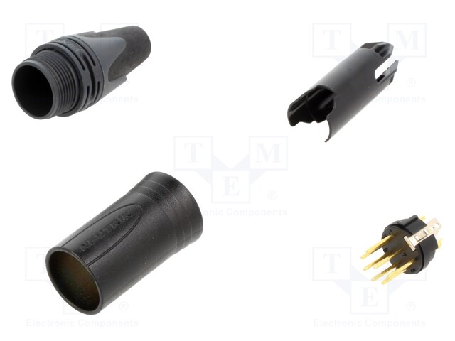 CABLE CON. MALE 7POLE B