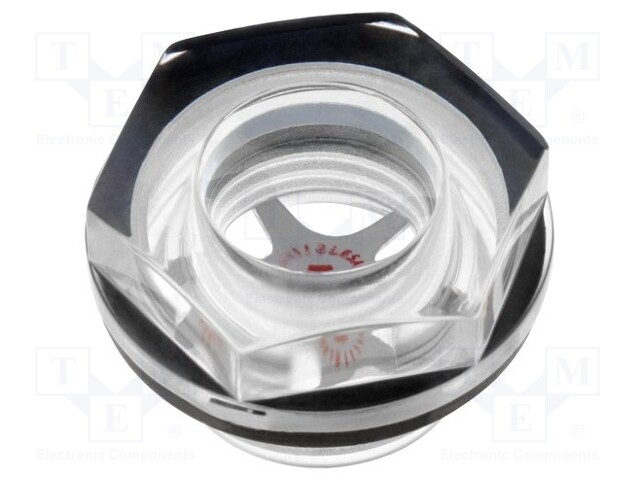 Level indicator; Inspect.hole dia: 12mm; G 3/8"; 3÷5Nm; max.110°C