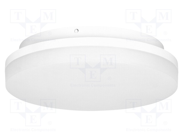 Lamp: plafond; 230VAC; 18W; 1880lm; 120°; 4000K; CRImin: 80; IP54