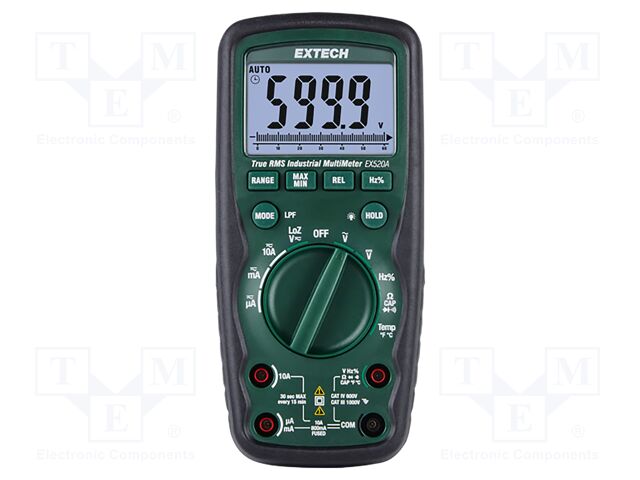 Digital multimeter; LCD; (2000); VDC: 600mV,6V,60V,600V,1kV