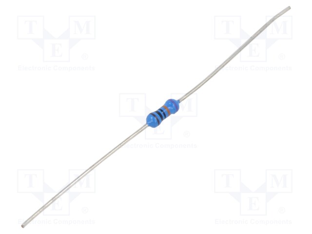Resistor: metal film; THT; 100kΩ; 250mW; ±0.1%; 6.3x2.3mm; 10ppm/°C