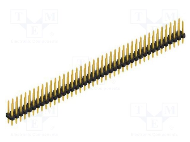Connector: pin strips; pin header; male; PIN: 82; 2mm; THT; 2x41