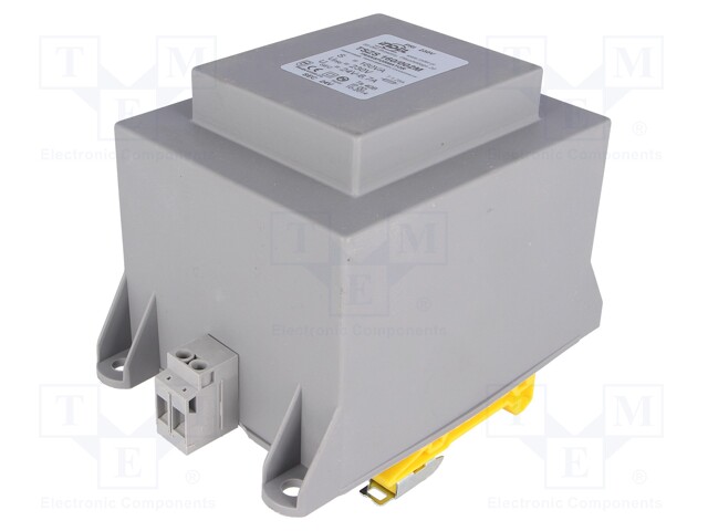 Transformer: encapsulated; 160VA; 230VAC; 24V; 6.67A; Mounting: DIN
