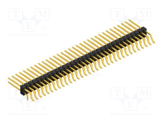 Connector: pin strips; pin header; male; PIN: 66; 2.54mm; SMT,THT