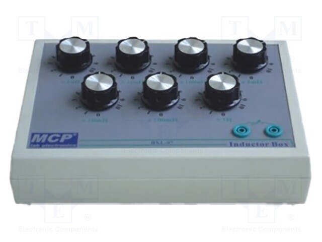 Decade box: inductance; 1uH÷10H; Number of ranges: 7; 40mA