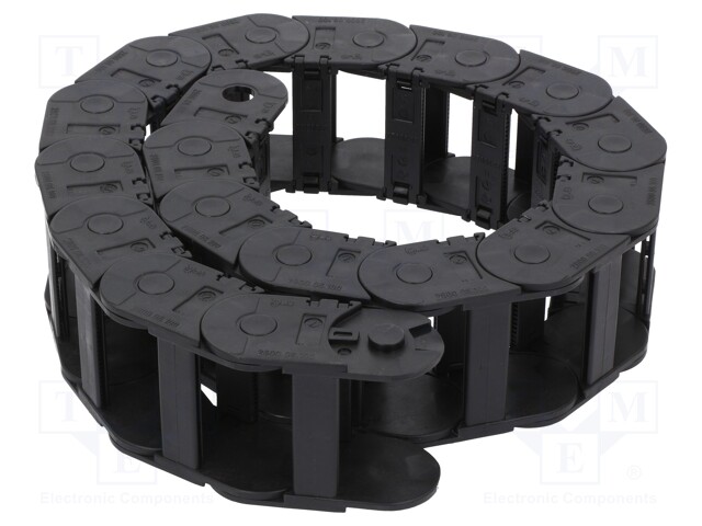 Cable chain; Series: 2600; Bend.rad: 63mm; L: 1008mm