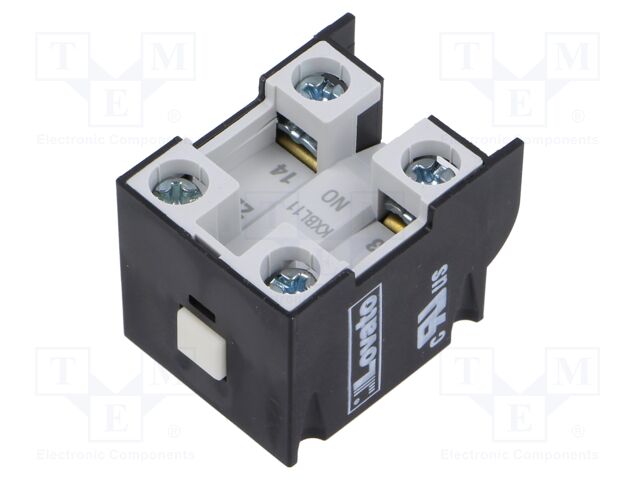 Auxiliary contacts; Auxiliary contacts: NO + NC