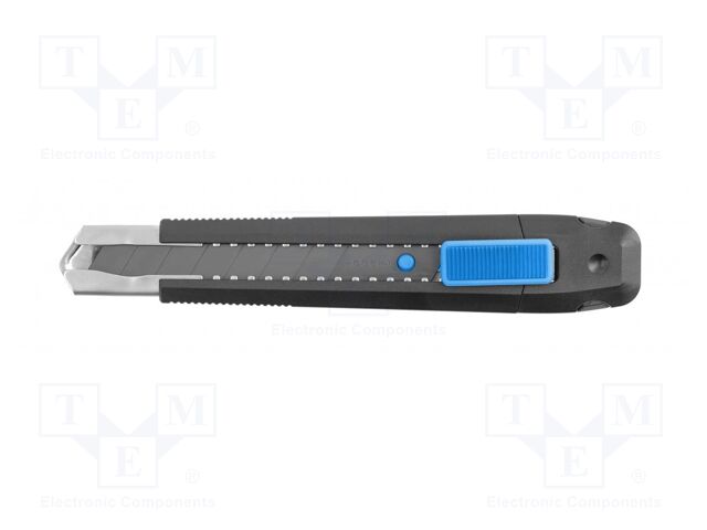 Knife; carton,textiles,universal; 18mm; Handle material: ABS