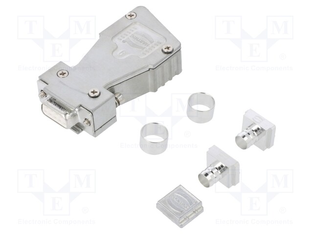 D-Sub; PIN: 9; solid wire,strand; CAN-Bus; straight; for cable