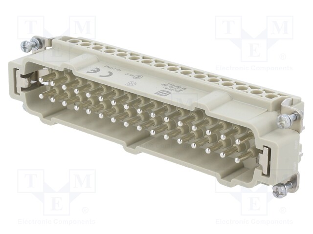 Connector: rectangular; male; Han E; PIN: 32; 32+PE; size L32B; 16A