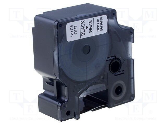 Tape; Width: 24mm; Colour: white; Character colour: black; L: 7m