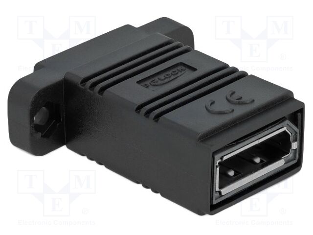Adapter; DisplayPort socket,both sides; HDCP,HDCP 2.2,HDR