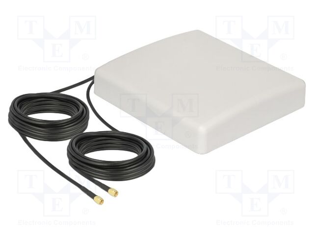 Antenna; Bluetooth,GSM,LTE,UMTS,WiFi,external; white; SMA x2