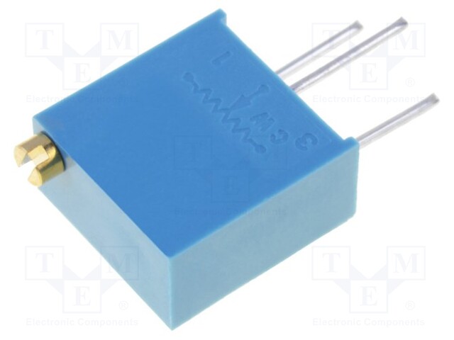 Potentiometer: mounting; vertical; 100kΩ; 500mW; THT; ±10%; linear