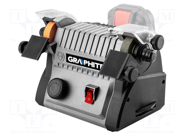 Bench grinder; battery; polishing,grinding; 3÷9krpm; 50mm; 18VDC