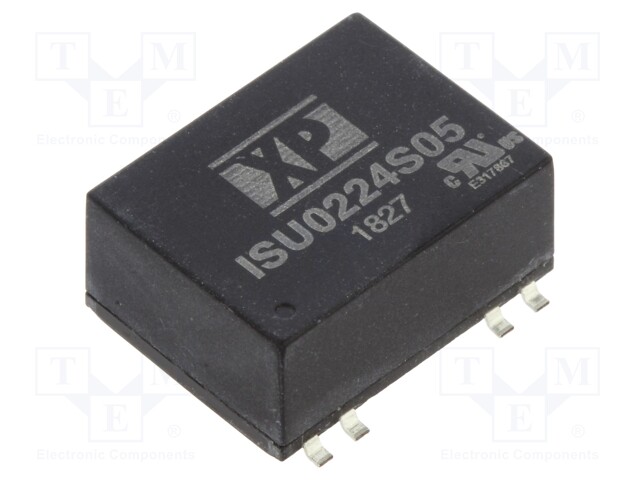 Isolated Board Mount DC/DC Converter, ITE, 1 Output, 2 W, 5 V, 400 mA