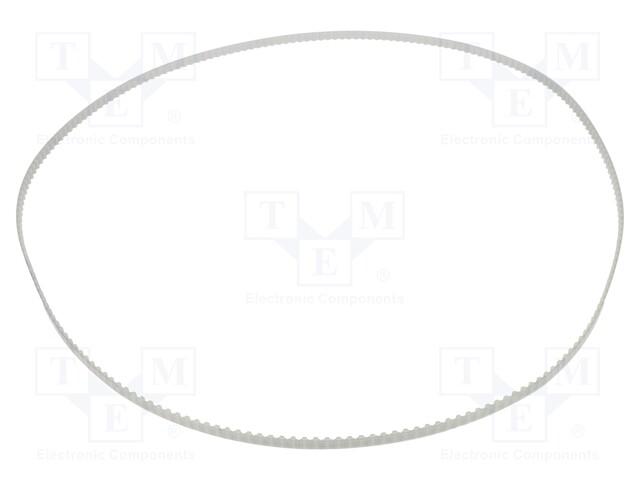 Timing belt; T5; W: 6mm; H: 2.2mm; Lw: 1100mm; Tooth height: 1.2mm