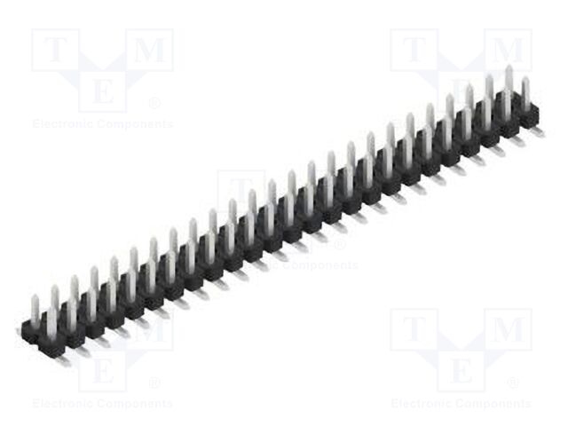 Connector: pin strips; pin header; male; PIN: 50; 2.54mm; SMT; 2x25