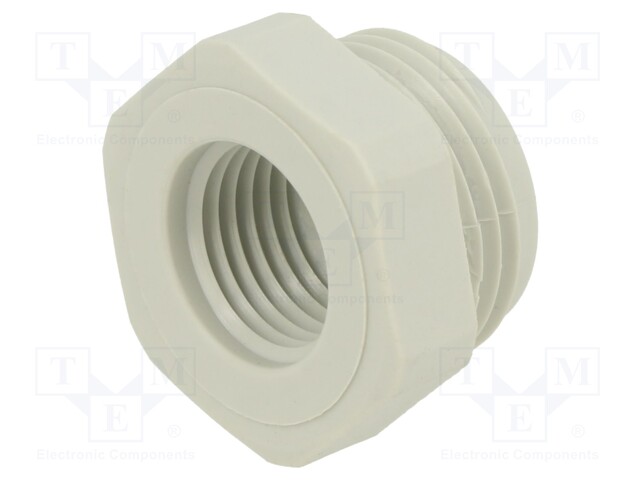 Reduction of threads for glands; Int.thread: PG7; polyamide