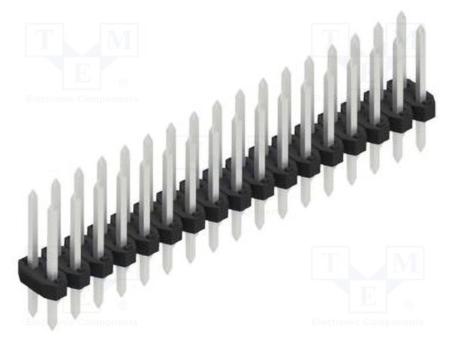 Connector: pin strips; pin header; male; PIN: 34; 2mm; THT; 2x17