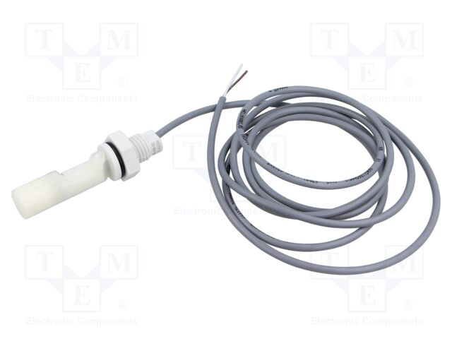 Sensor: liquid level; -20÷130°C; OUT: SPST-NO; lead 2m; 1A; 100W