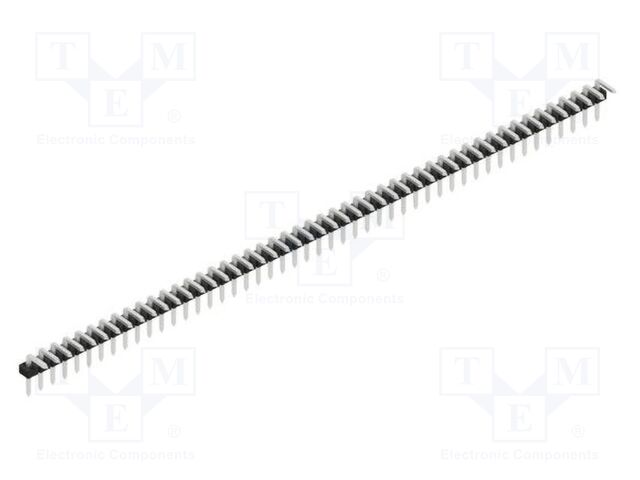 Connector: pin strips; pin header; male; PIN: 48; 2mm; THT; 1x48