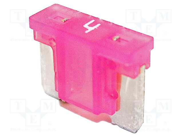 Fuse: fuse; 4A; 58VDC; automotive; 10.9mm; 10.9x3.8x8.73mm