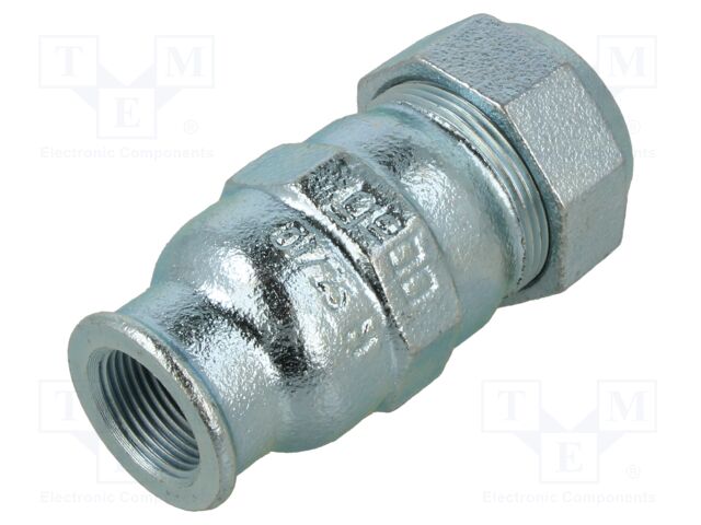 Splice terminal: clamping; cast iron; Thread: G 3/4" internal