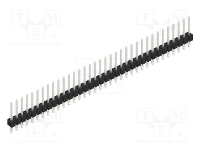 Connector: pin strips; pin header; male; PIN: 35; 2.54mm; THT; 1x35