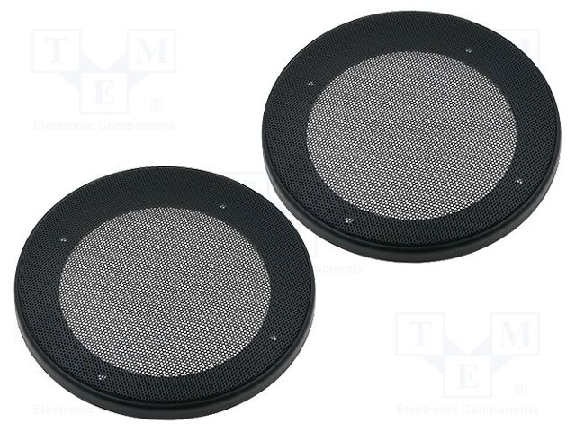 Loudspeaker grille; 130mm; metal; 2pcs.