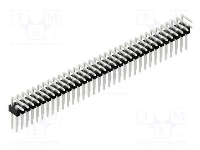 Connector: pin strips; pin header; male; PIN: 68; 2.54mm; THT; 2x34