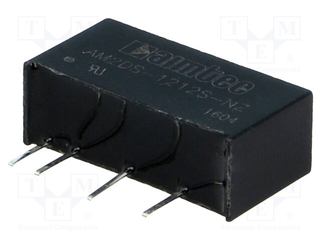 Converter: DC/DC; 2W; Uin: 10.8÷13.2V; 12VDC; Iout: 167mA; SIP7; 2.4g